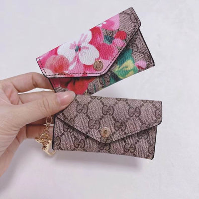 GG Card Holder Keychain Mini Pouch