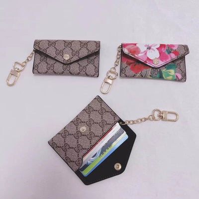 GG Card Holder Keychain Mini Pouch
