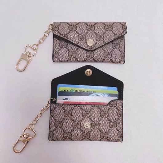 GG Card Holder Keychain Mini Pouch