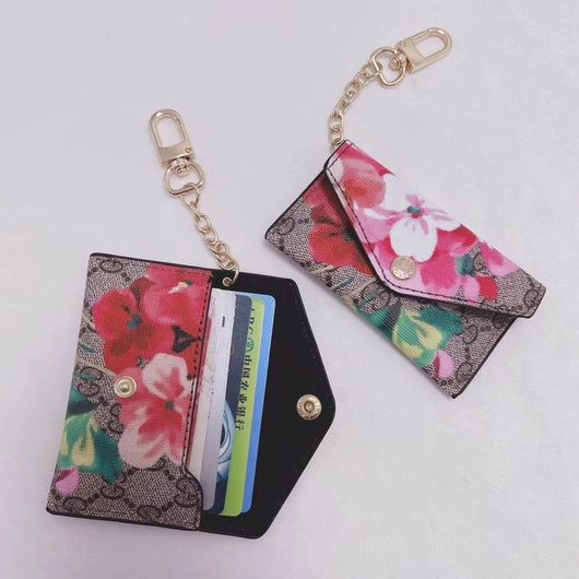 GG Card Holder Keychain Mini Pouch