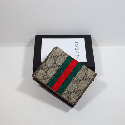 Fashion Textured Leather Printed Coated Canvas Wallet