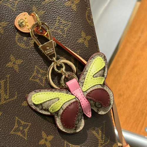 GG Butterfly Keychain Bag Charm
