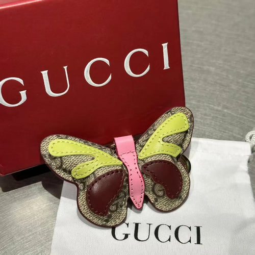 GG Butterfly Keychain Bag Charm