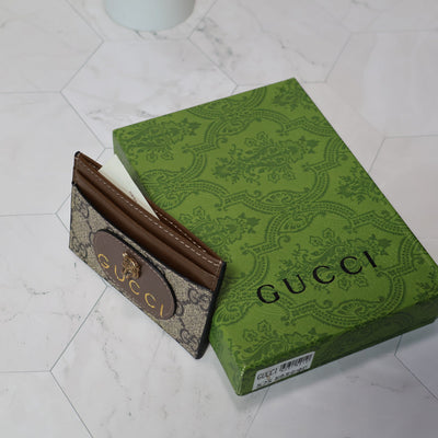 GG Card Case Holder Tiger Face