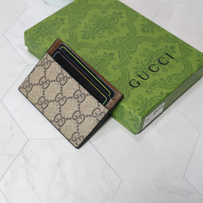 GG Card Case Holder Tiger Face
