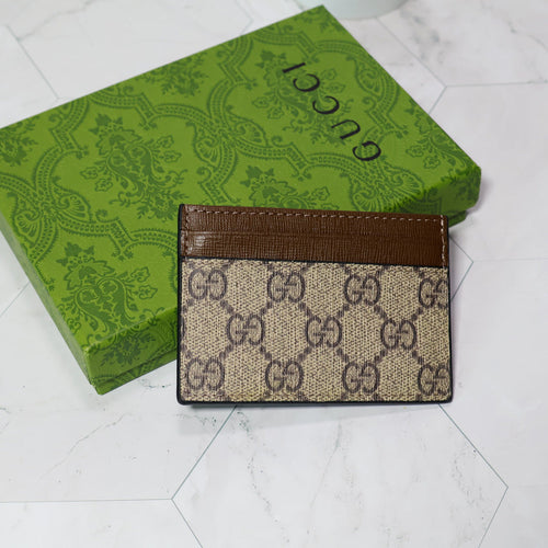 GG Card Case Holder Tiger Face