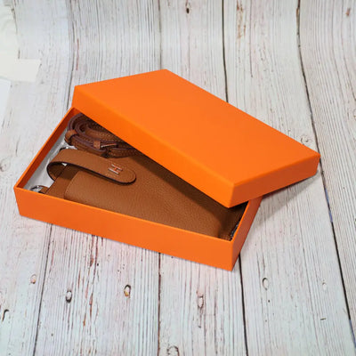 Genuine Leather HRM Crossbody Phone Clutch