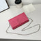 H Long Wallet on Chain Epsom Calfskin