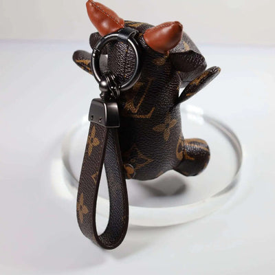 LV Cow KeyChain Bag Charm Decoration Accessory