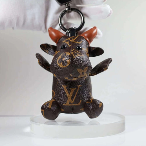 LV Cow KeyChain Bag Charm Decoration Accessory