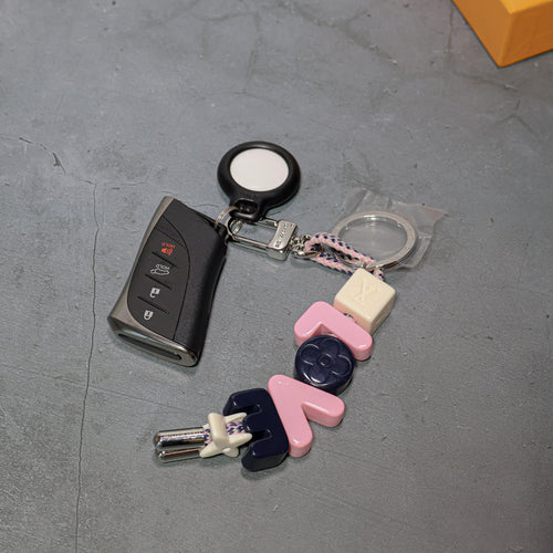 LV Porte Cles Cube Keychain