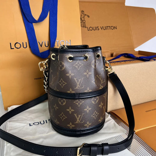 Monogram Canvas Canoe Handbag