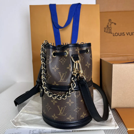 Monogram Canvas Canoe Handbag