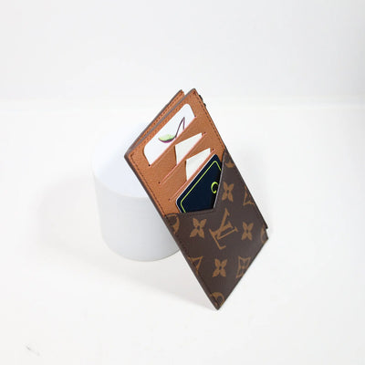 Louis Vuitton Monogram Card Holder Zipper Wallet