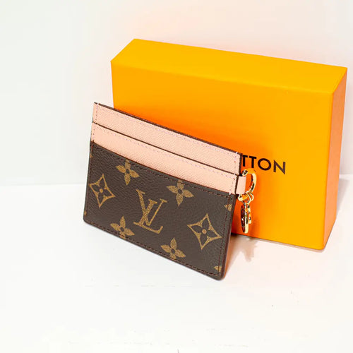 Women’s Luxury Canvas Card Holder