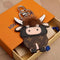 LV Cow KeyChain Bag Charm