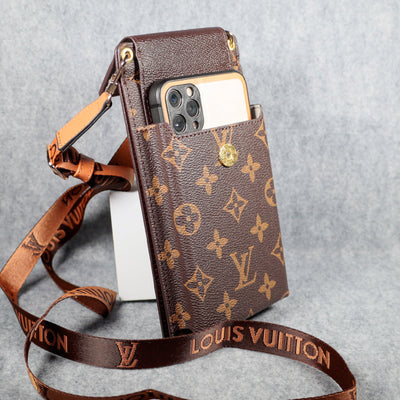 LV Phone Bag Crossbody Lightweight Mini Wallet with Credit Card Slots