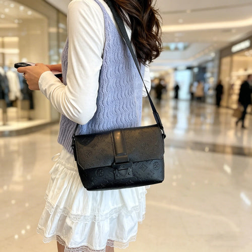 Vintage Style LV Crossbody Bag
