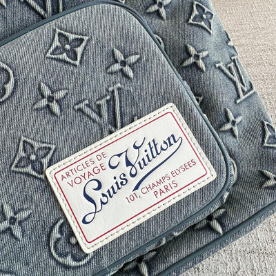 Fabric Denim Backpack