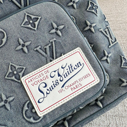 Fabric Denim Backpack