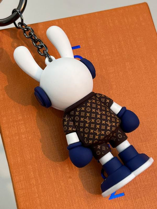 LV Keychain DJ Bunny Boxer