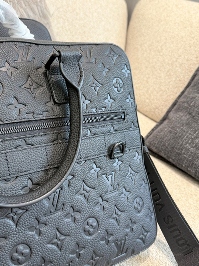 Monogram Black Briefcase