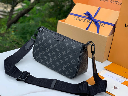 Monogram Canvas Men’s Crossbody Bag