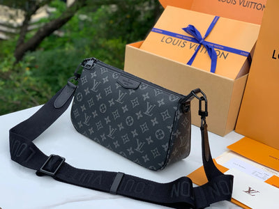 Monogram Canvas Men’s Crossbody Bag