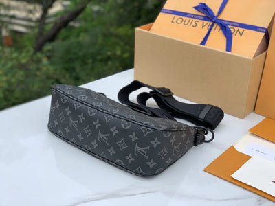 Monogram Canvas Men’s Crossbody Bag