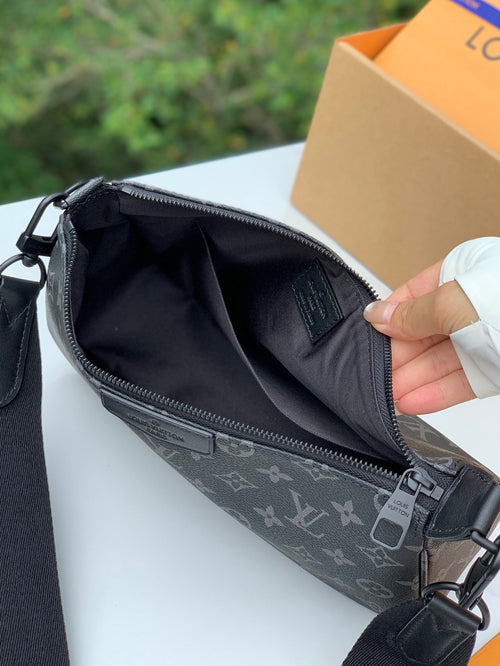 Monogram Canvas Men’s Crossbody Bag