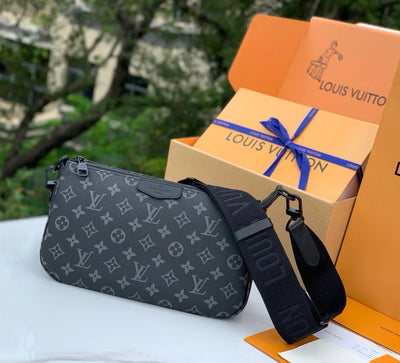 Monogram Canvas Men’s Crossbody Bag