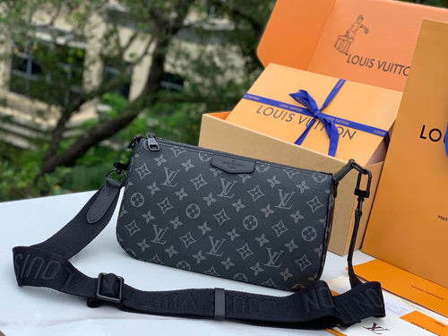 Monogram Canvas Men’s Crossbody Bag
