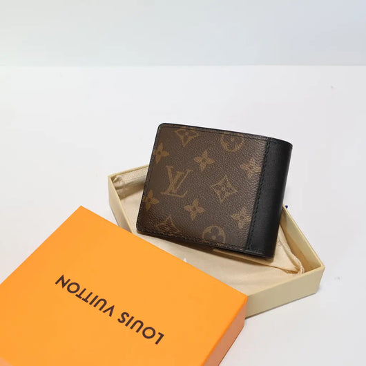 Monogram Canvas Mens Bifold Wallet