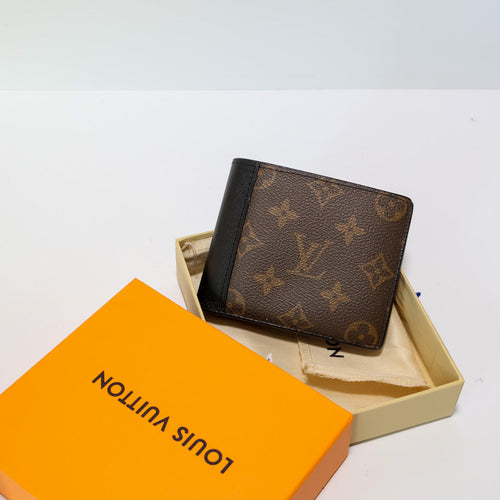 Monogram Canvas Mens Bifold Wallet