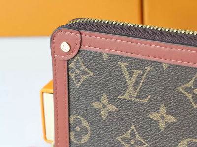 LV Monogram Wallet With Zipper