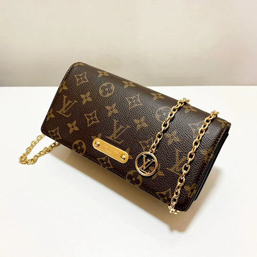 Monogram Canvas Crossbody Purse