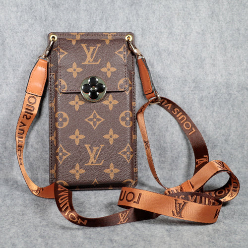 LV Phone Bag Crossbody Lightweight Mini Wallet with Credit Card Slots