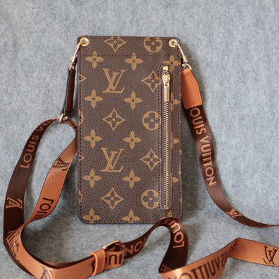 LV Phone Bag Crossbody Lightweight Mini Wallet with Credit Card Slots