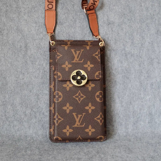 LV Phone Bag Crossbody Lightweight Mini Wallet with Credit Card Slots