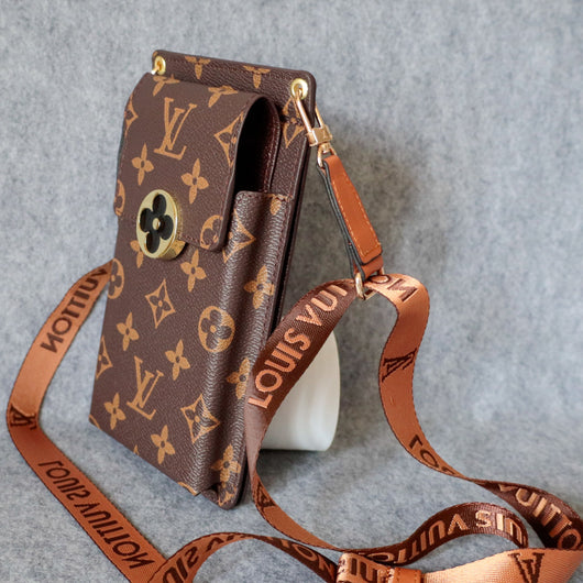 LV Phone Bag Crossbody Lightweight Mini Wallet with Credit Card Slots