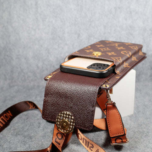 LV Phone Bag Crossbody Lightweight Mini Wallet with Credit Card Slots
