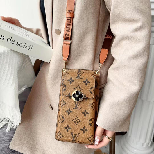 Louis Vuitton Phone Bag Crossbody Wallet Card Holder