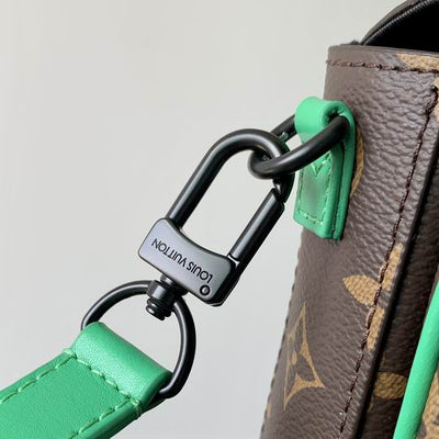 Fashion LV Utility Phone Bag Green Belt