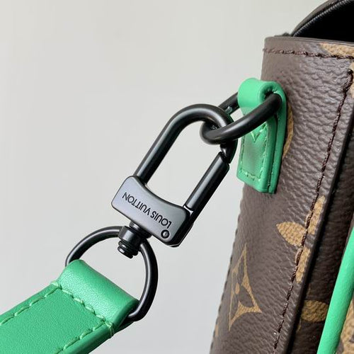 Fashion LV Utility Phone Bag Green Belt