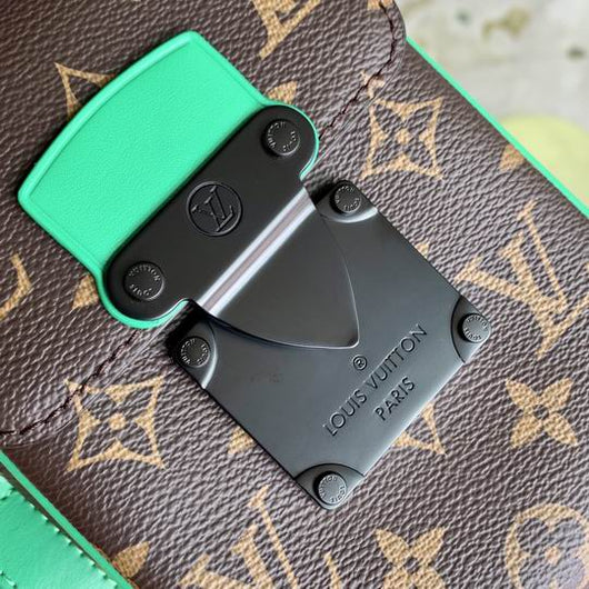 Fashion LV Utility Phone Bag Green Belt
