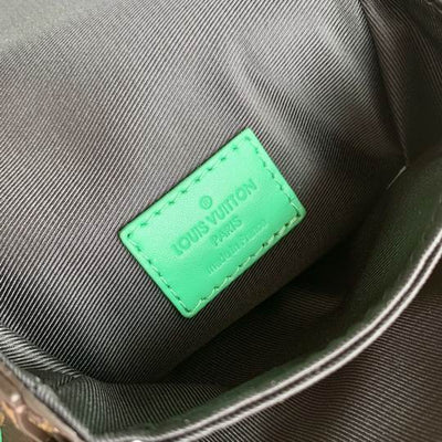 Fashion LV Utility Phone Bag Green Belt