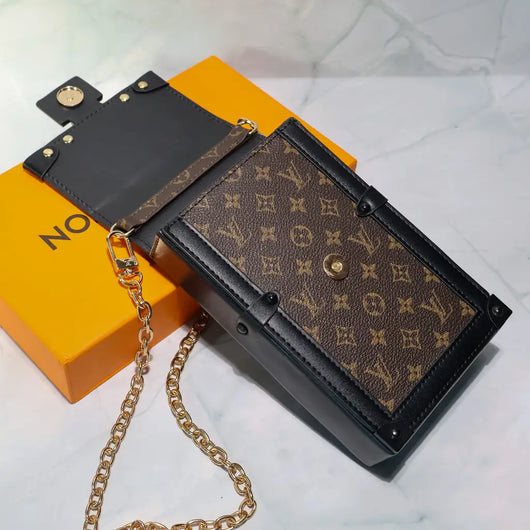 Designer Vertical Trunk Pochette Small Bag