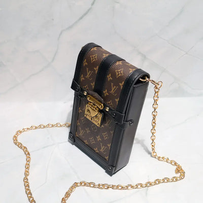 Designer Vertical Trunk Pochette Small Bag