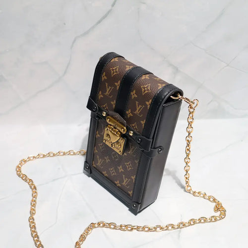 Designer Vertical Trunk Pochette Small Bag