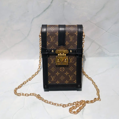 Designer Vertical Trunk Pochette Small Bag